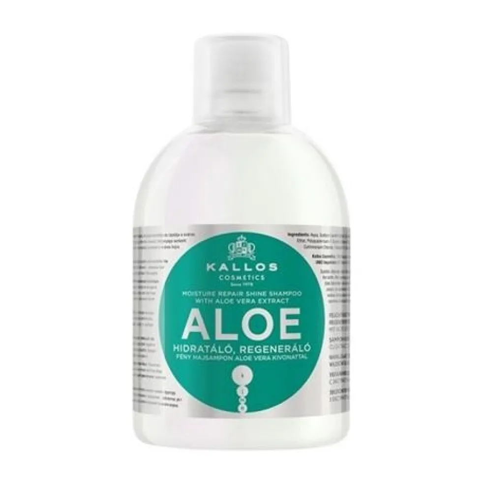 Kallos KJMN Aloe Moisture Repair Shine Shampoo regenerująco-nawilżający szampon do włosów 1000ml