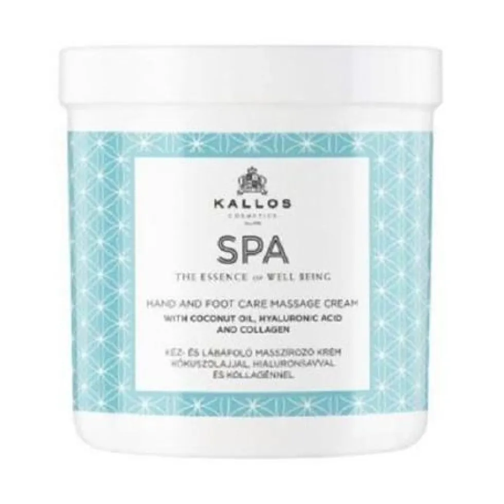 Kallos Spa Hand and Foot Care Massage Cream krem do masażu rąk i stóp 500ml