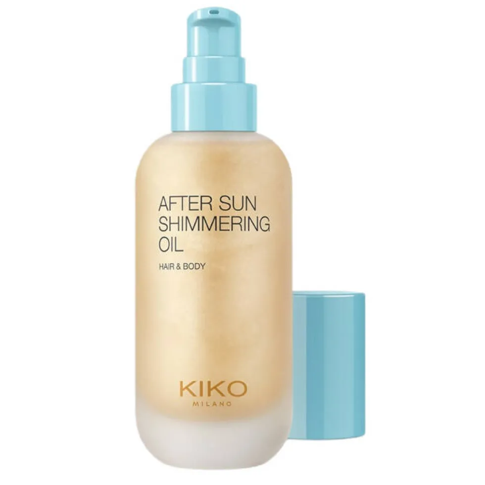 KIKO Milano After Sun Shimmering Oil nawilżający i rozświetlający olejek do ciała i włosów 100ml