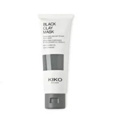 KIKO Milano Black Clay Mask oczyszczająco-matująca maska do twarzy z węglem i czarną glinką 50ml