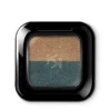 KIKO Milano Bright Duo Eyeshadow podwójny cień do powiek uwalniający intensywny kolor 15 Classic Gold / Green Teal 1.8g