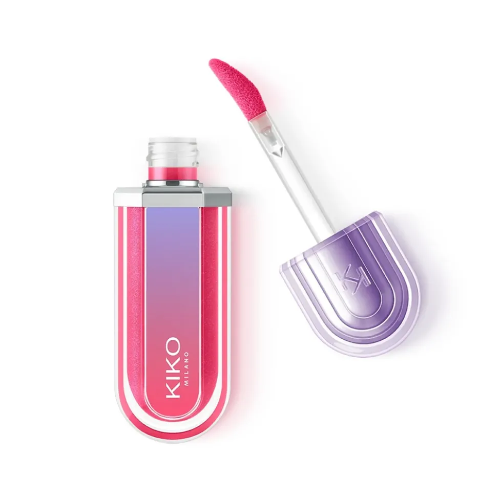 KIKO Milano 3D Hydra Xtreme Lipgloss Limited Edition nawilżający błyszczyk do ust z ekstremalnym efektem objętości 3D 10 Pink Pulse 6ml