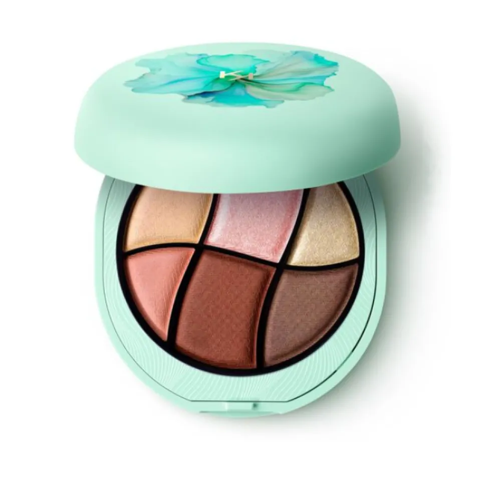 KIKO Milano Dreamphoria Cloud Whisper Eyeshadow Palette paleta cieni do powiek o matowych i metalicznych wykończeniach 01 Earthy Elegance 6g