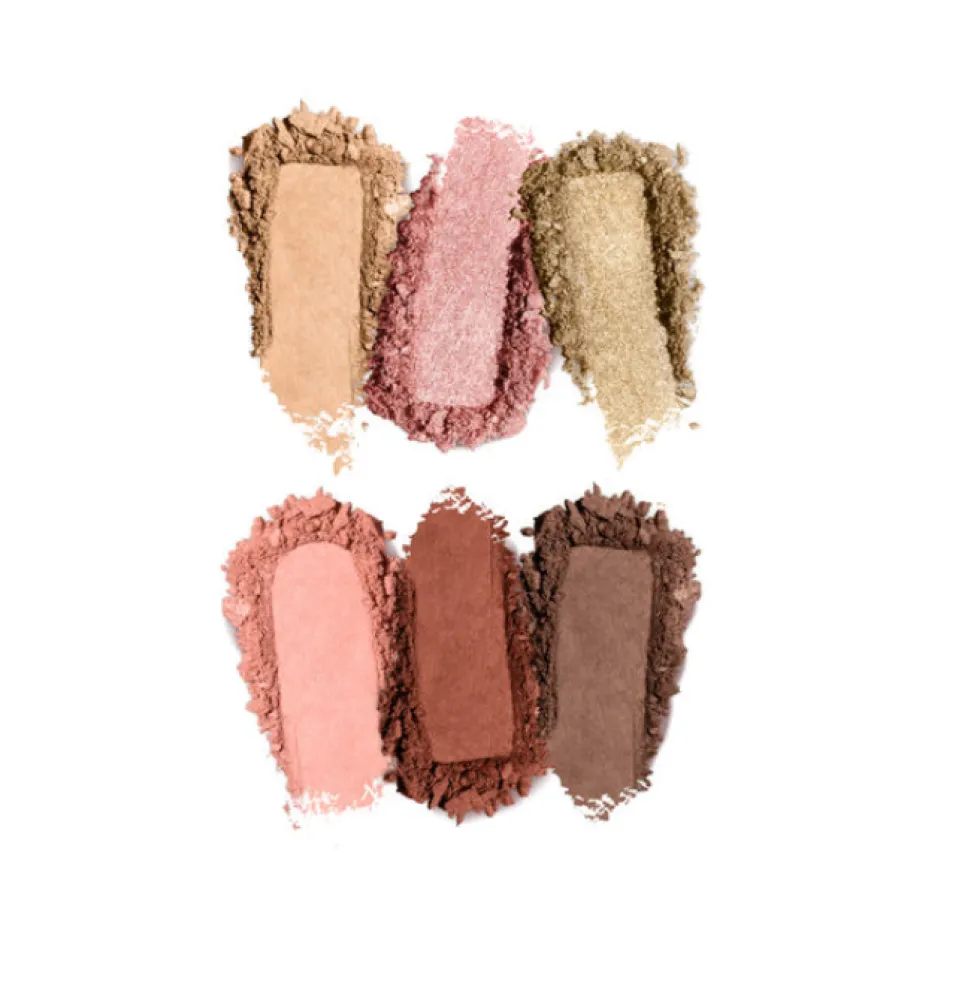 KIKO Milano Dreamphoria Cloud Whisper Eyeshadow Palette paleta cieni do powiek o matowych i metalicznych wykończeniach 01 Earthy Elegance 6g