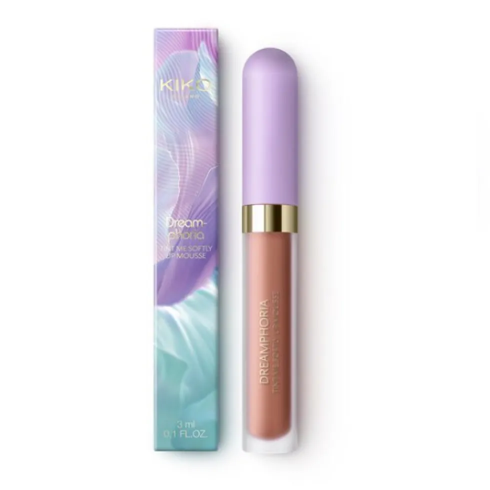 KIKO Milano Dreamphoria Tint Me Softly Lip Mousse koloryzujący mus do ust o matowym wykończeniu 01 Nude Kiss 3ml