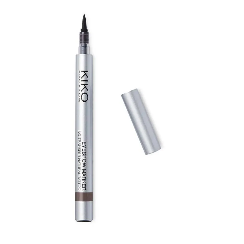 KIKO Milano Eyebrow Marker niebrudzący flamaster do precyzyjnego rysowania i wypełniania brwi 02 Chestnut and Blonde