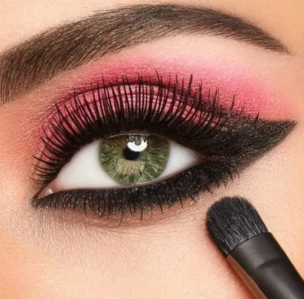 KIKO Milano Eyes 52 Powder Shader Brush pędzelek do oczu do nakładania cieni w pudrze