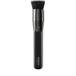 KIKO Milano Face 05 Round Foundation Brush płasko ścięty pędzel do nakładania kosmetyków w płynie lub w piance