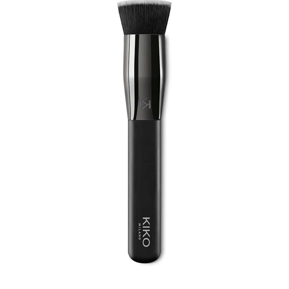 KIKO Milano Face 05 Round Foundation Brush płasko ścięty pędzel do nakładania kosmetyków w płynie lub w piance