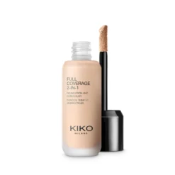 KIKO Milano Full Coverage 2-In-1 Foundation & Concealer mocno kryjący podkład i korektor 2 w 1 N01 Neutral 01 25ml