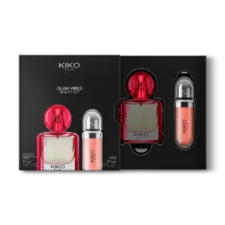 KIKO Milano Glam Vibes Beauty Set zestaw Montenapoleone District woda perfumowana 50ml + 3D Hydra Lip Gloss nawilżający błyszczyk do ust 6.5ml