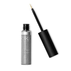 KIKO Milano Glitter Eyeliner eyeliner w żelu z brokatem 02 Silver 4.5ml