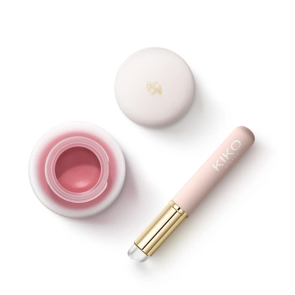 KIKO Milano Hug Couture Cloud Tint Lips & Cheeks tint do policzków i ust z dołączonym pędzelkiem 02 Bubble Pop 10g
