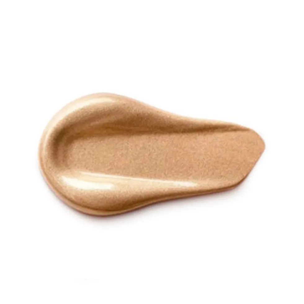 KIKO Milano Juicy Fizz Light-Shot Luminizer rozświetlacz do twarzy w płynie z aplikatorem gąbkowym 02 Golden Sunrise 14ml