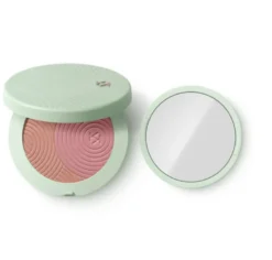 KIKO Milano Kind by KIKO Silky Touch Powder Duo Blush podwójny róż do policzków w pudrze 01 Flora Flush 6g