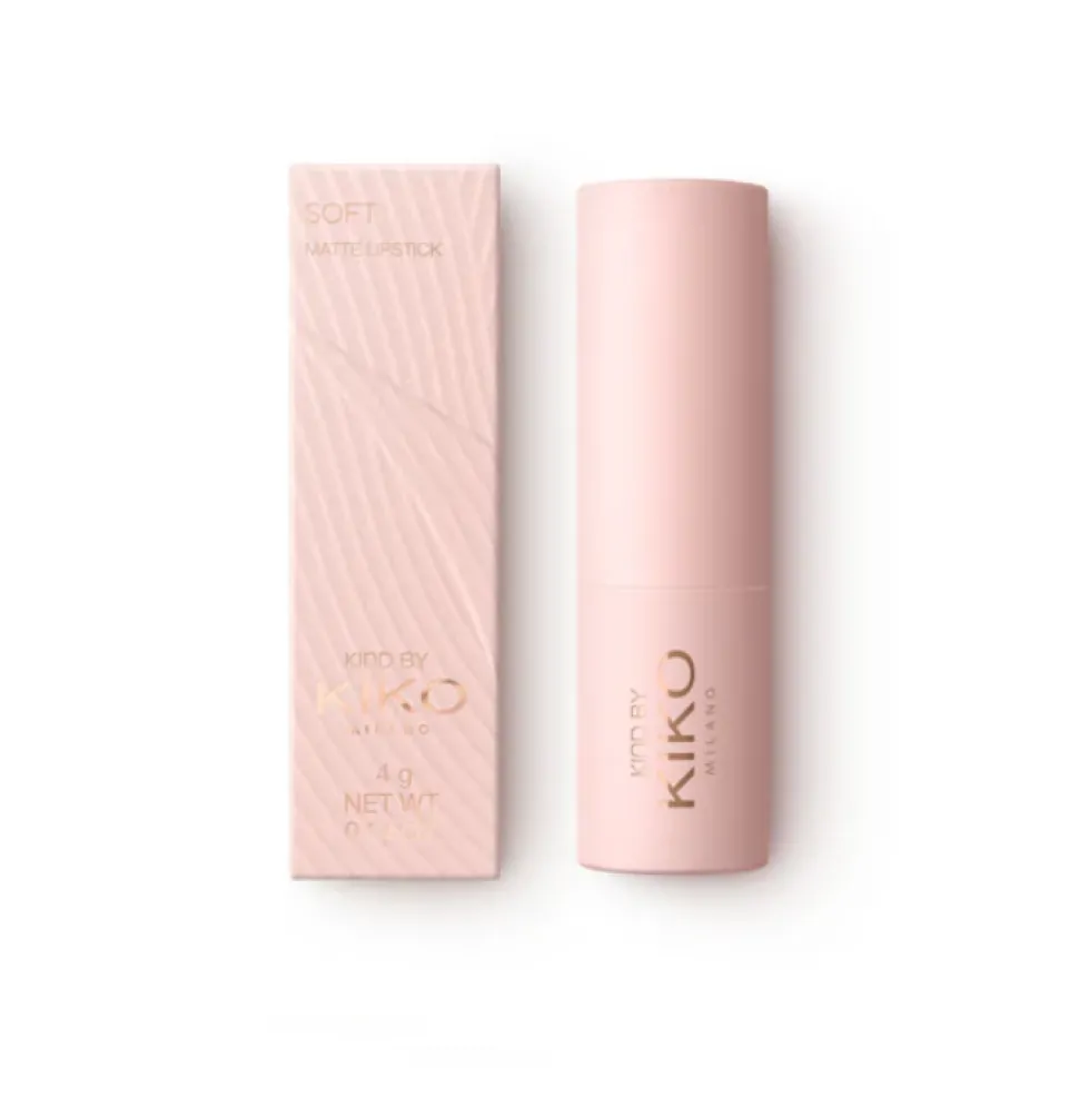 KIKO Milano Kind by KIKO Soft Matte Lipstick matowa pomadka do ust 01 Woodland 4g