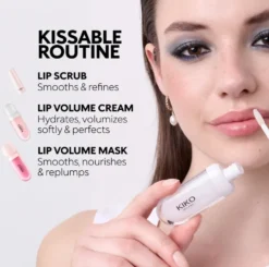 KIKO Milano Kissable Lip Volume Plumping Lip Cream wygładzający krem do ust zwiększający objętość 04 Nude Ever 6.5ml