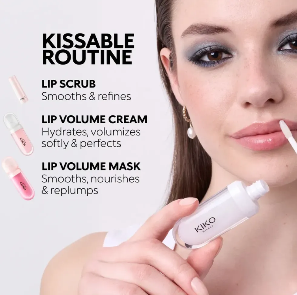 KIKO Milano Kissable Lip Volume Plumping Lip Cream wygładzający krem do ust zwiększający objętość 06 Sunbeam 6.5ml