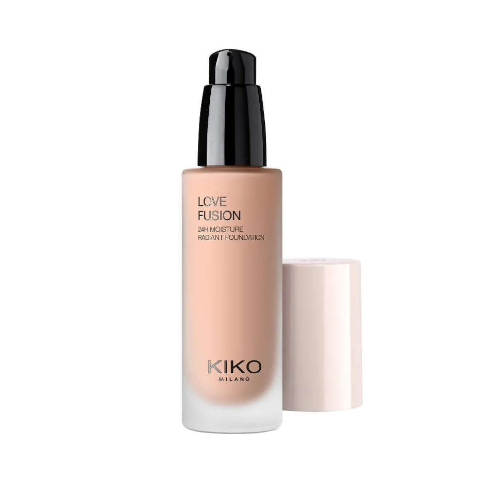 KIKO Milano Love Fusion 24H Moisture Radiant Foundation nawilżający podkład do twarzy 4WR Warm Rose 30ml