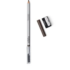 KIKO Milano Precision Eyebrow Pencil kredka do brwi z grzebykiem 01 Blackhaired 0.55g