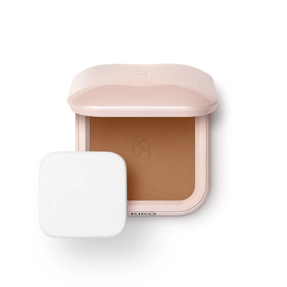 KIKO Milano Skin Lover Refining Face Powder Foundation nawilżający i wygładzający podkład w pudrze 10 Butterscotch 10g
