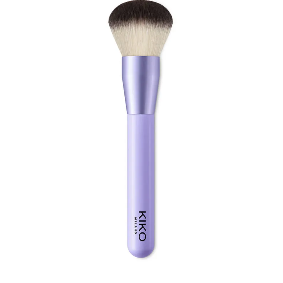 KIKO Milano Smart Powder Brush 102 okrągły pędzel do nakładania kosmetyków do twarzy w pudrze