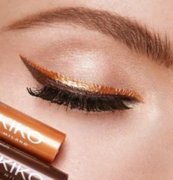 KIKO Milano Super Colour Waterproof Eyeliner ultragładki wodoodporny kolorowy eyeliner w płynie 09 Dark Brown 1.7ml
