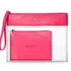 KIKO Milano Transparent Beauty Case przezroczysta kosmetyczka z wewnętrzną saszetką 002 Fuchsia
