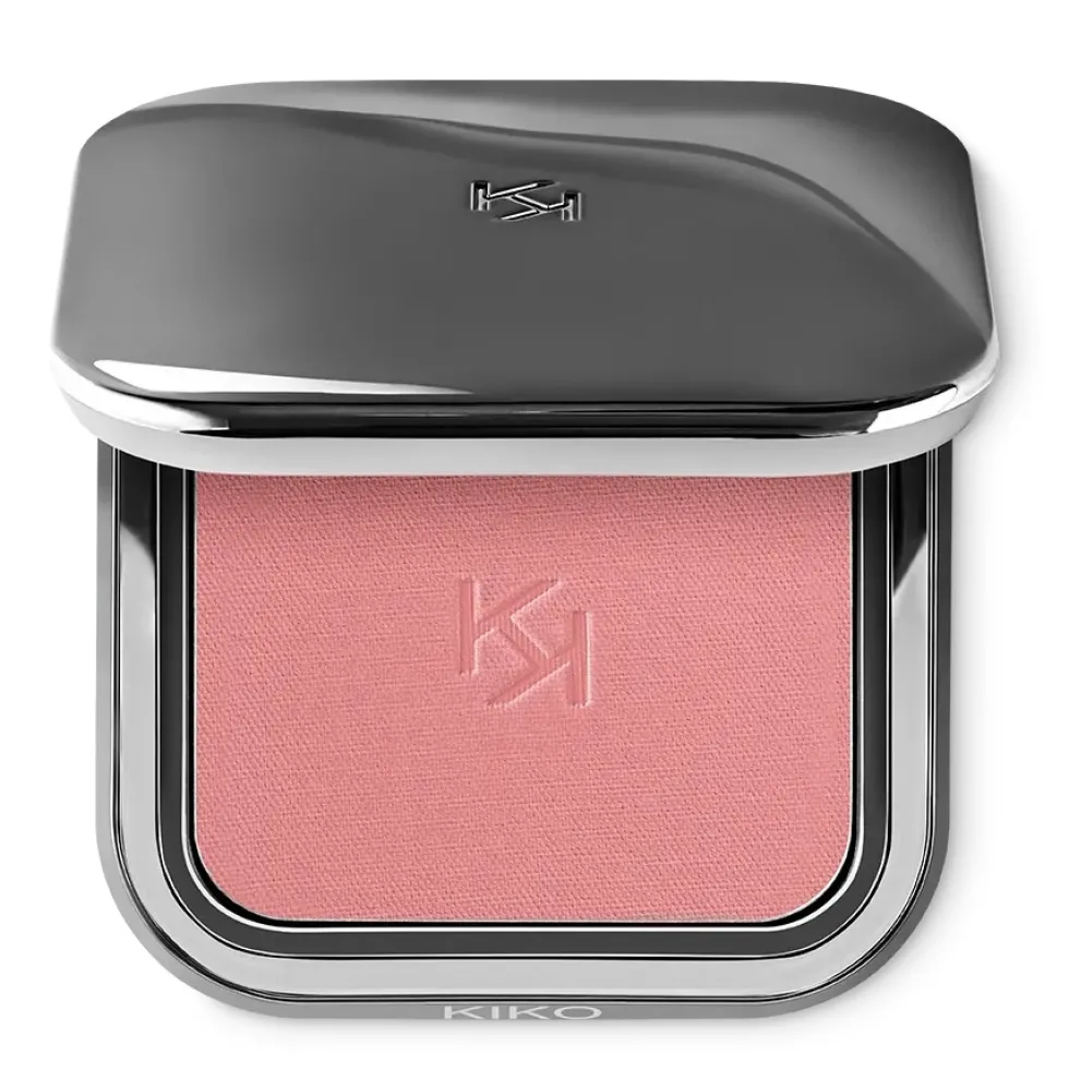 KIKO Milano Unlimited Blush róż w pudrze o wysokiej trwałości umożliwiający stopniowanie efektu 10 Warm Mauve 6g