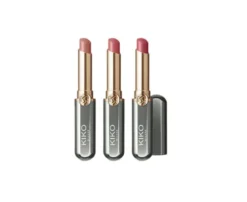 KIKO Milano Unlimited Perfection Lip Set zestaw kremowych pomadek o dużej trwałości 01 Nude Aura 3x1.5g