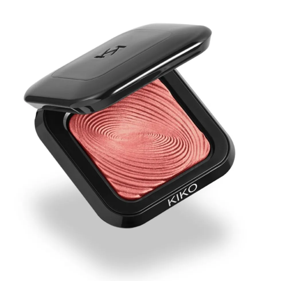 KIKO Milano Water Eyeshadow cień zapewniający natychmiastowy kolor do nakładania na sucho i na mokro 07 Grapefruit Pink 3g