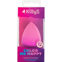 KillyS Color Me Happy gąbeczka 3D do makijażu Różowa