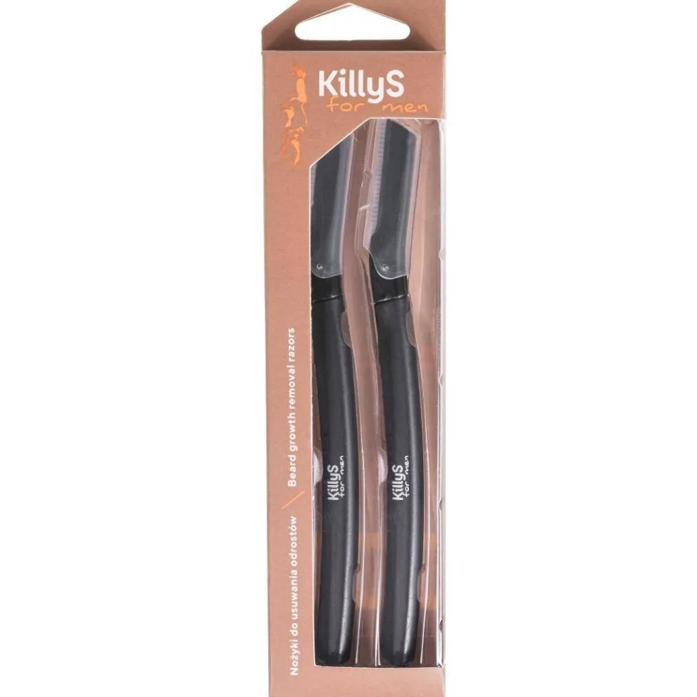 KillyS For Men Beard Growth Removal Razors nożyki do usuwania odrastających włosków na policzkach
