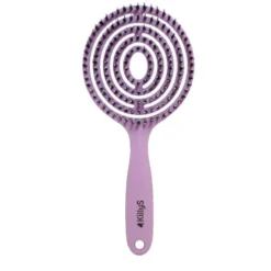 KillyS Ovalo Flexi Hair Brush owalna szczotka do włosów Pudrowy Róż