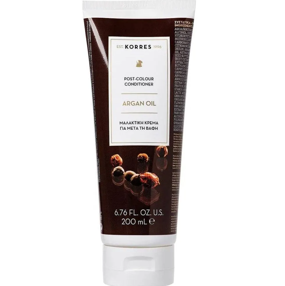 Korres Argan Oil Post-Colour Conditioner odżywka do włosów farbowanych 200ml