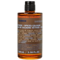 Korres Athenian Grooming Vetiver + Spices woda kolońska 100ml