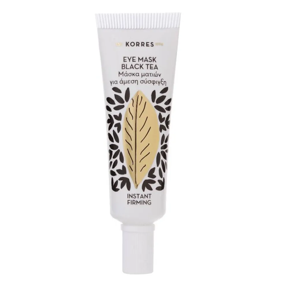 Korres Black Tea Instant Firming Eye Mask ujędrniająca maska pod oczy z ekstraktem z czarnej herbaty 6ml