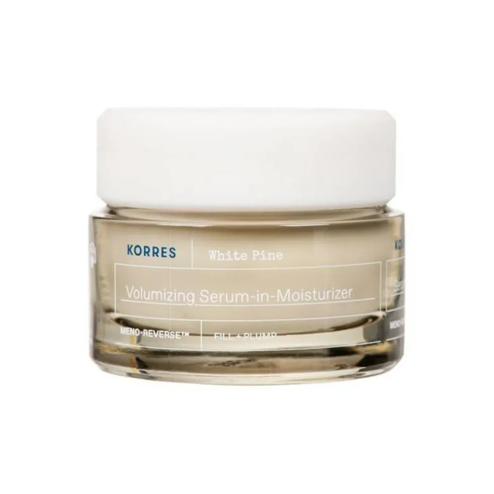 Korres White Pine Volumizing Serum-in-Moisturizer wypełniający krem na dzień dla cery normalnej i mieszanej 40ml