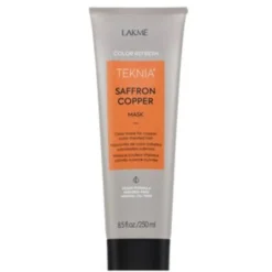 Lakme Teknia Saffron Copper Mask Refresh odświeżająca kolor maska do włosów miedzianych 250ml