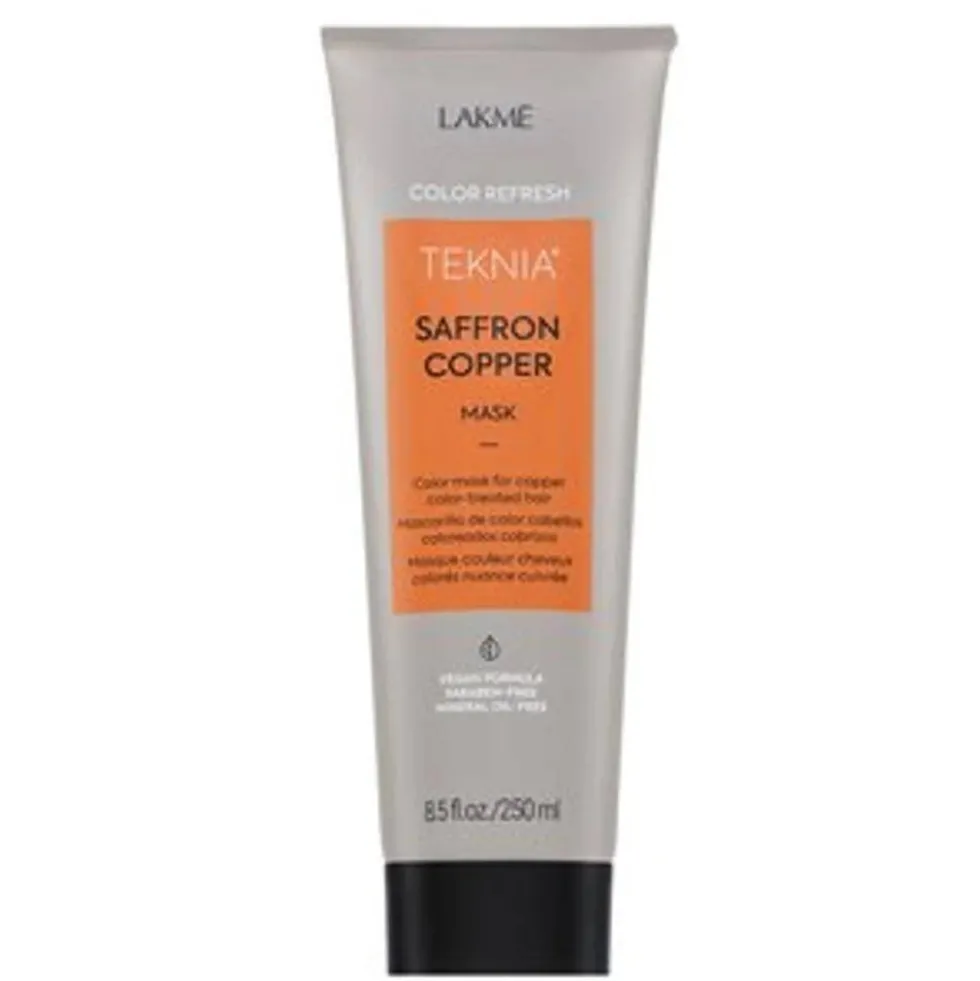 Lakme Teknia Saffron Copper Mask Refresh odświeżająca kolor maska do włosów miedzianych 250ml