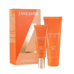 Lancaster Sun Care zestaw łagodzący balsam do ciała SPF50 125ml + kojąca emulsja do twarzy SPF50 50ml