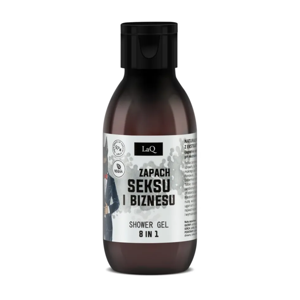 LaQ Mini żel pod prysznic 8w1 Zapach Seksu i Biznesu 100ml