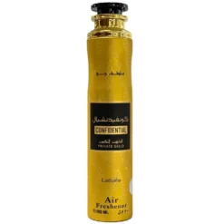 Lattafa Confidential Private Gold odświeżacz powietrza 300ml