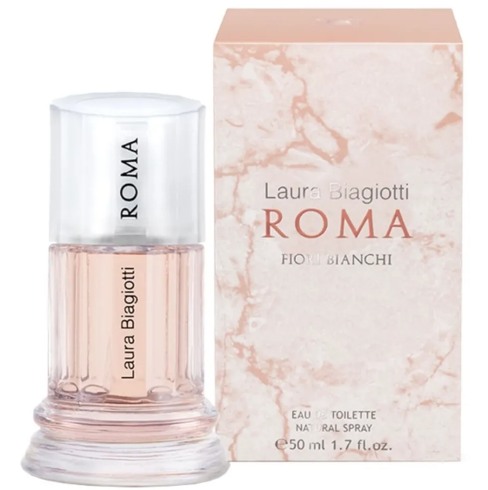 Laura Biagiotti Roma Fiori Bianchi woda toaletowa spray 50ml