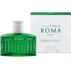 Laura Biagiotti Roma Uomo Green Swing woda toaletowa spray 40ml