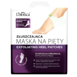 L'biotica Złuszczająca maska na pięty 1 para