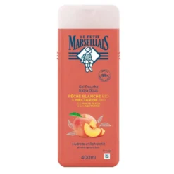 Le Petit Marseillais Żel pod prysznic Biała Brzoskwinia Bio i Nektarynka Bio 400ml