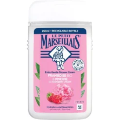 Le Petit Marseillais Kremowy żel pod prysznic Malina & Piwonia 250ml