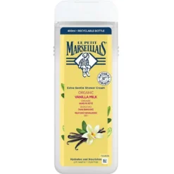 Le Petit Marseillais Kremowy żel pod prysznic Mleczko Waniliowe Bio 400ml