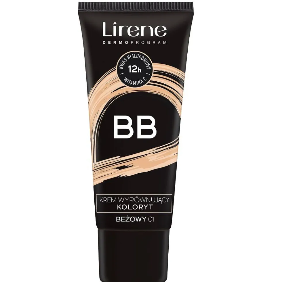 Lirene BB krem wyrównujący koloryt 01 Beige 30ml